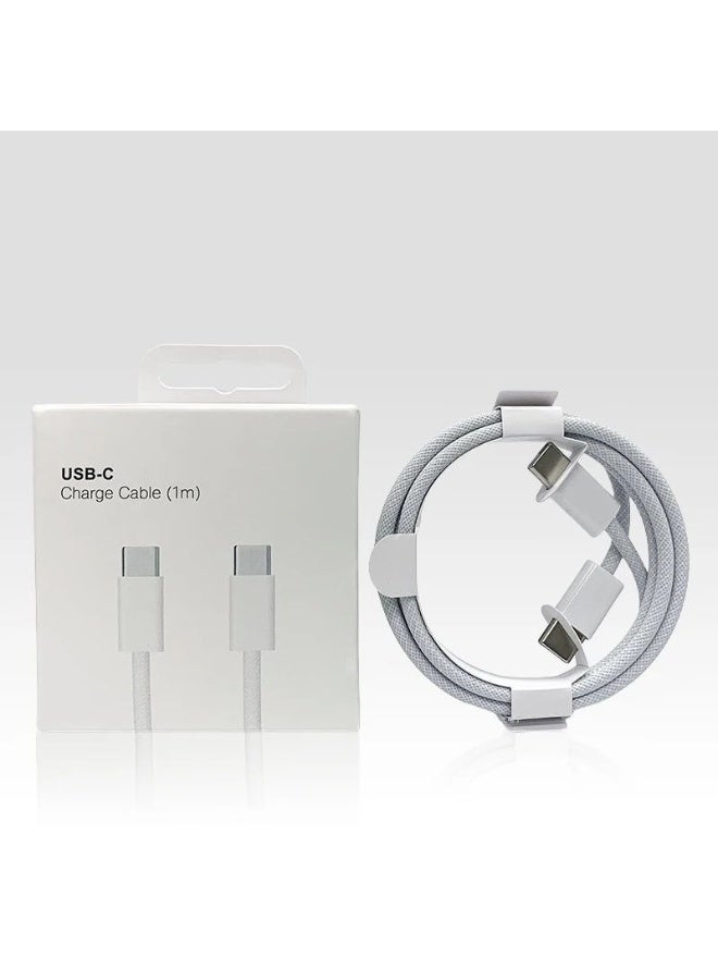 TaimAs Fast Charging USB-C Cable – Premium Braided Type-C Charger for Power & High-Speed Data Transfer - Image 1